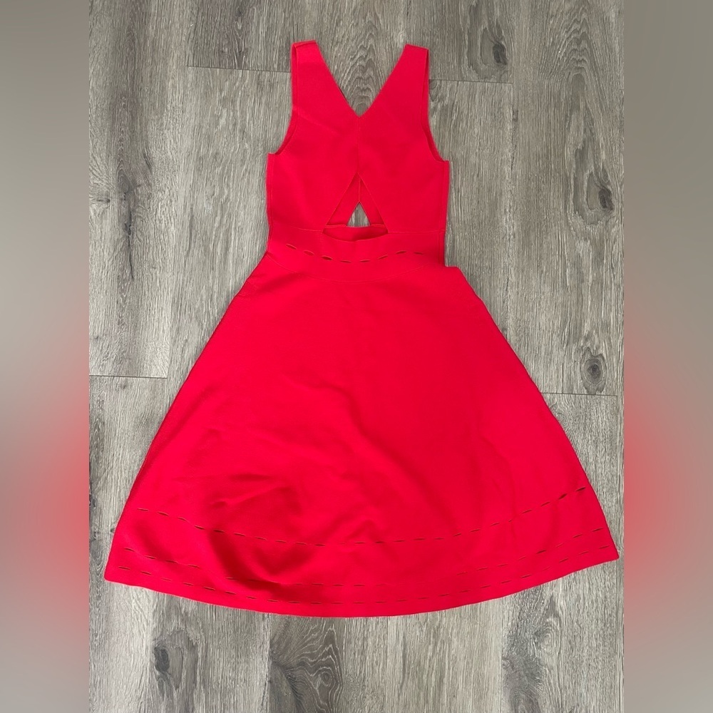 Kendall & Kylie Vibrant Red Dress Size Small - Picture 2 of 5